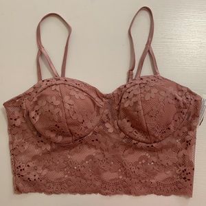 Lace Bustier Cami Top
